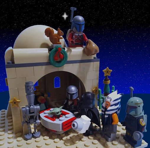 mando nativity scene