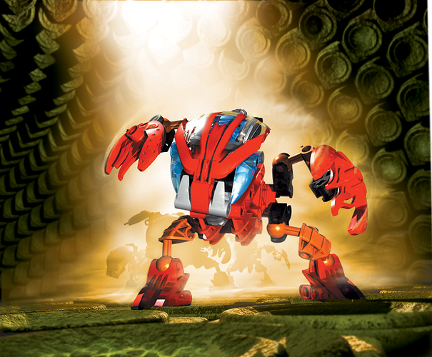 Bohrok figur frå 2002. Bilete henta frå biomediaproject.com